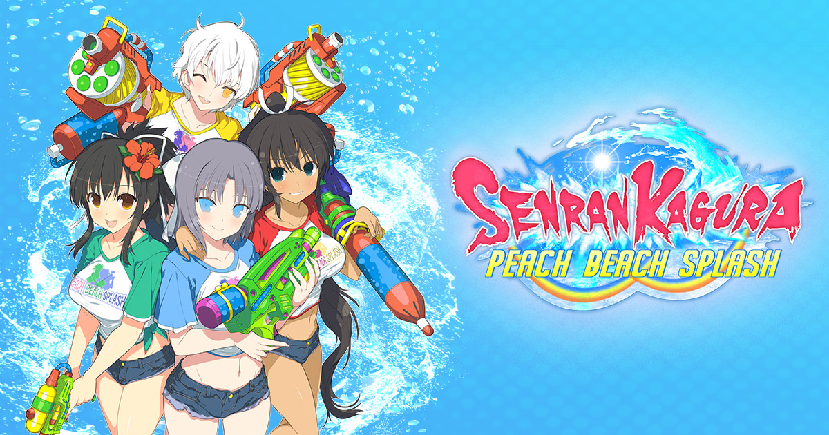 XSEED Announces Naughty Senran Kagura Peach Beach Splash No Shirt, No  Shoes, All Service Edition