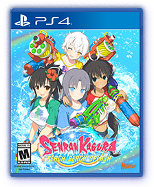 Senran Kagura: Peach Beach Splash PS4 Box